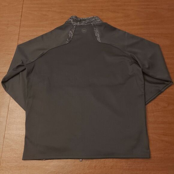 Peter Millar Merge Elite Hybrid Golf Jacket Full Zip Black Grey Men's Size L - Picture 3 of 8
